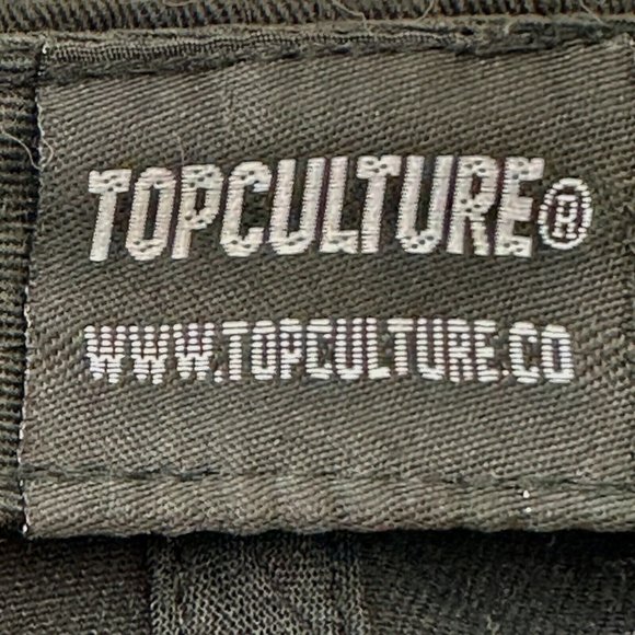 TopCulture Palm Tree Adjustable Cap Hat Adult Unisex Black - Picture 8 of 9